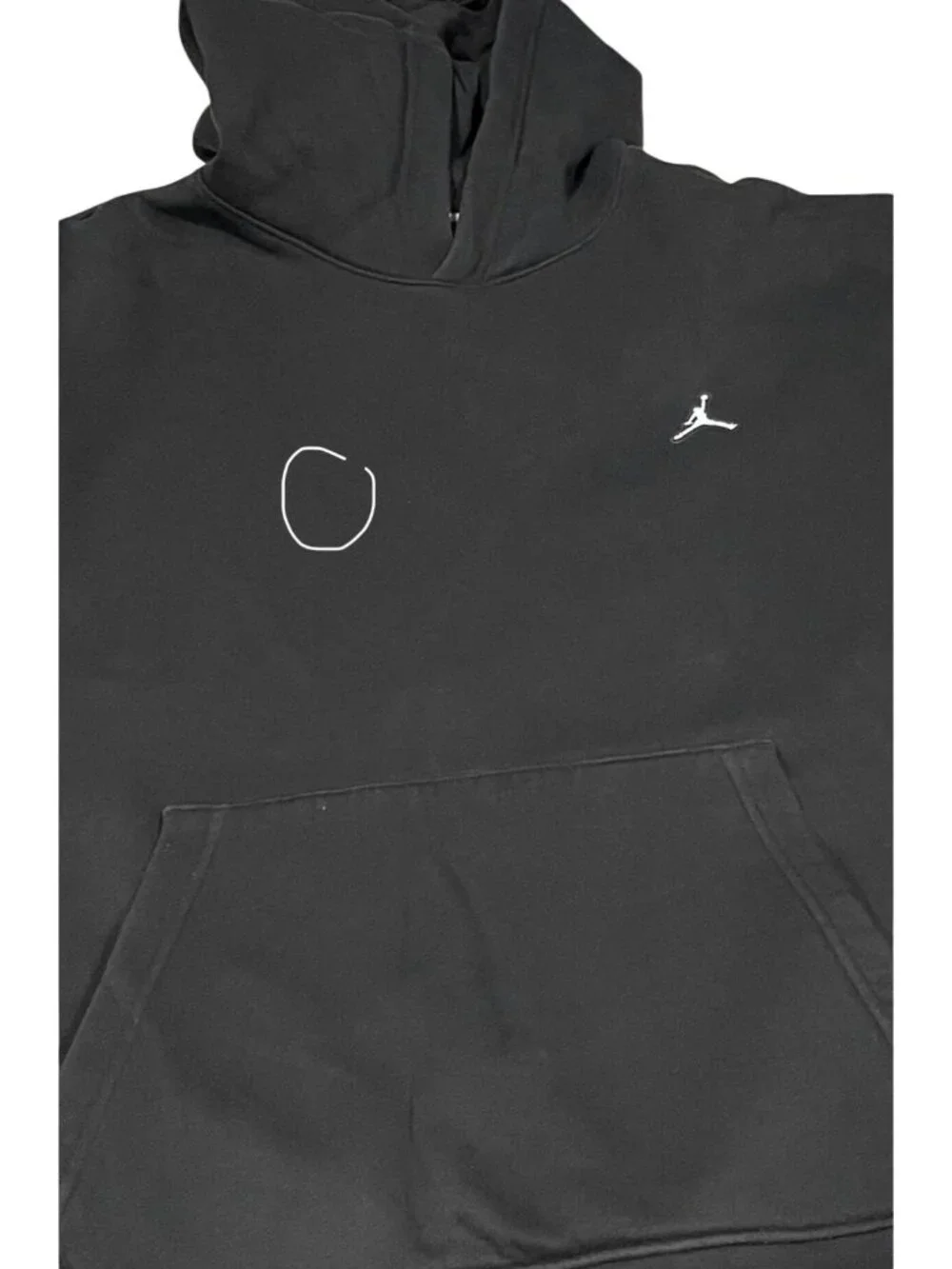 Jordan Brooklyn Pullover Hoodie Sweatshirt L Black Streetwear Sporty Jumpman